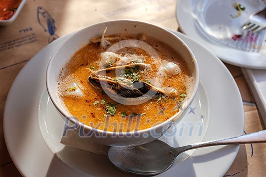 Seafood soup Seafood soup