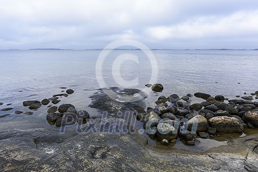 Seascape in september