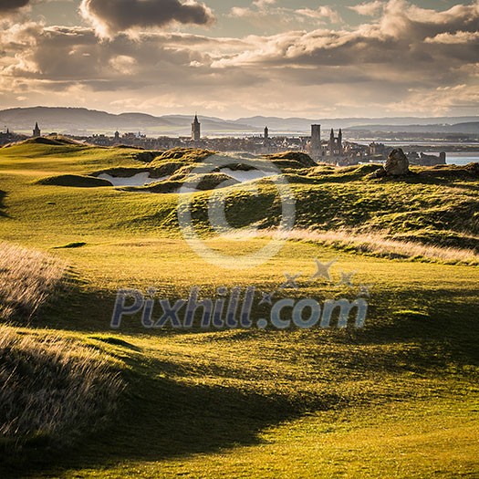 View of Saint Andrews, Fife, Scotland View of Saint Andrews, Fife, Scotland