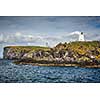 View of the Isle of May - Bird reserve in Scotland