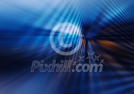 abstract geometric coloured background of lined inclined planes illuminated with dim light