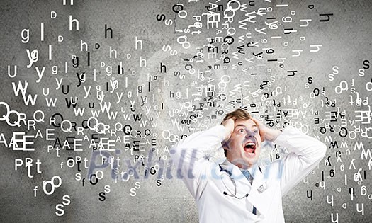 Young frustrated crazy doctor screaming very emotionally Young frustrated crazy doctor screaming very emotionally