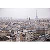 View on Paris form Notre Dame cathedral