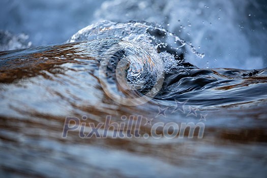 Water concept - river water flowing with light reflecting of its surface Water concept - river water flowing with light reflecting of its surface