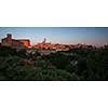 Siena at Sunset, Tuscany, Italy