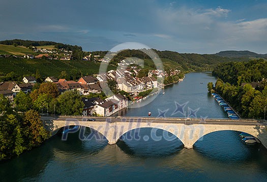 Eglisau - Splendid Swiss Swiss historicl town on the banks of the Rhine river