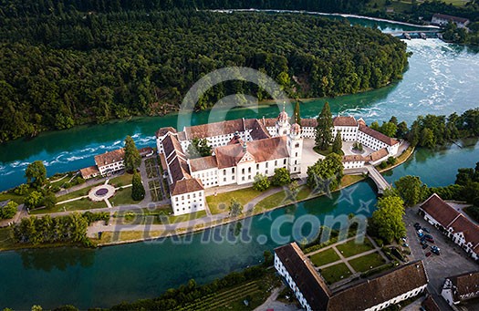 Kloster Rheinau - Canton of Zurich, Switzerland Kloster Rheinau - Canton of Zurich, Switzerland