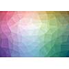 Low poly - Colorful abstract geometric background with triangular polygons.