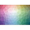 Low poly - Colorful abstract geometric background with triangular polygons.