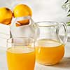 Fresh Squeezed Orange Juice with Fresh Fruits