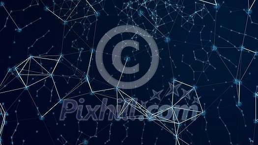 Blockchain technology futuristic abstract background with blockchain network. Global world network and communication technology for internet business on a dark background. Blockchain technology futuristic abstract background with blockchain network. Global world network and communication technology for internet business on a dark background.