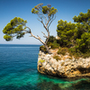 Splendid seacoast of Croatia (Makarska riviera, Brela)