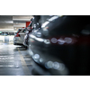 Underground parking/garage (shallow DOF; color toned image)