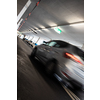 Underground parking/garage (shallow DOF; color toned image)