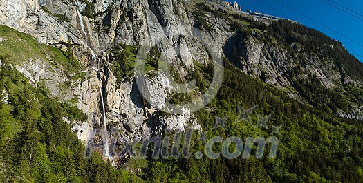 Kandersteg - amazing vacation destination in the Swiss Alps, Switzerland