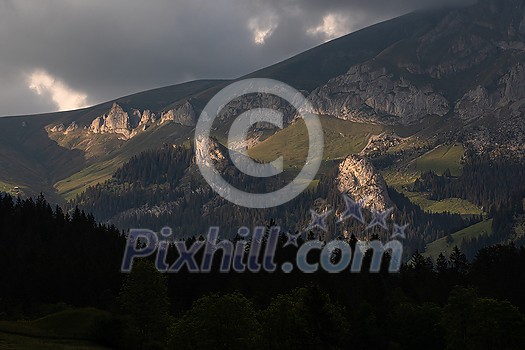 Kandersteg - amazing vacation destination in the Swiss Alps, Switzerland Kandersteg - amazing vacation destination in the Swiss Alps, Switzerland