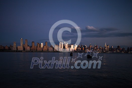 NYC, Manhattan View from New Jersey