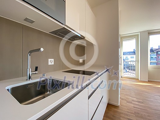 Rental apartment cleaned and ready for a new tenant to move in - Modern, bright apartment in a city center briging monthly passive, rental income to its owner
