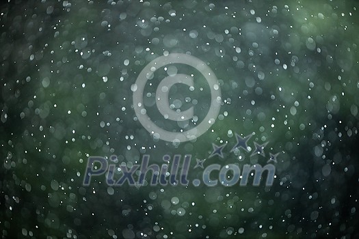 Rain falling from the sky, bringint the very needed humidity to the nature Rain falling from the sky, bringint the very needed humidity to the nature
