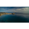 Aerial view of Calvi, Corsica, France