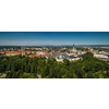 Aerial panorama of Olomouc, Czech Republic