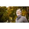 Portrait of a senior man outdoors, optimism, good health, happyness radiates of the man's face, expression