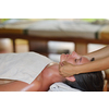 portrait of young beautiful woman in spa environment