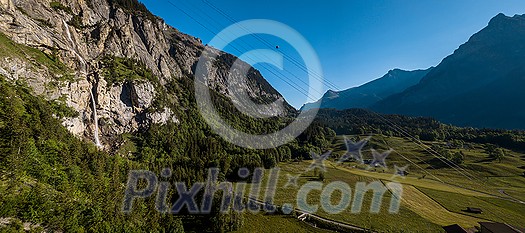 Kandersteg - amazing vacation destination in the Swiss Alps, Switzerland Kandersteg - amazing vacation destination in the Swiss Alps, Switzerland