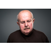Senior man lonely at home, anxious/afraid to go out - self isolation/ quarantine due to COVID-19/ Coronavirus social distancing/prevention concept