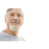 Portrait of a senior man outdoors, against the sky - optimism, good health, happyness radiates of the man's face, expression