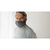 Senior man wearing  a facemask during coronavirus and flu outbreak. Virus and illness protection, home quarantine. COVID-19 concept