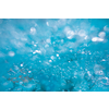 Beautiful water waves -  Splashed water wave in clean blue water, clean filtered water ready for drinking