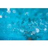 Beautiful water waves -  Splashed water wave in clean blue water, clean filtered water ready for drinking