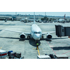 Aircraft at the airport getting ready for flight