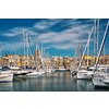Marseille Old Port with yachts boats. Marseille, France