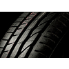 New car tire close up