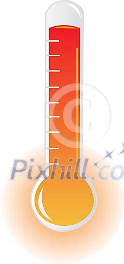 Isolated thermometer
