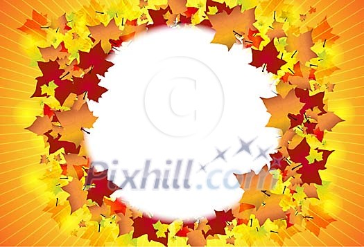 Autumn vector background