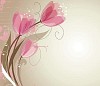 Sensitive flower vector background