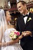 Happy couple after the ceremony