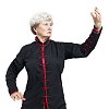 Older woman doing tai chi 