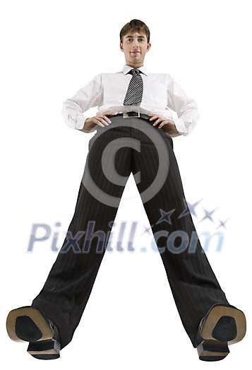 Businessman standing Businessman standing