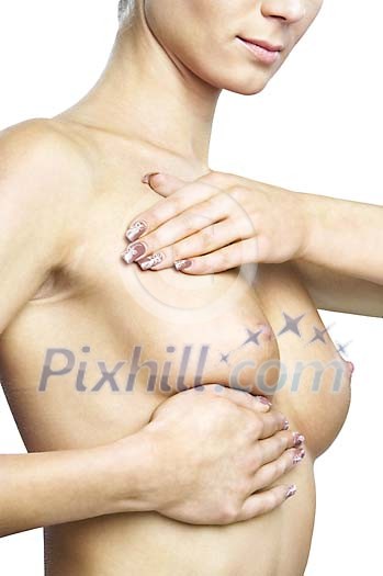 Topless woman Topless woman