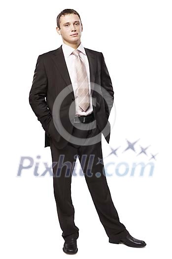Businessman standing Businessman standing