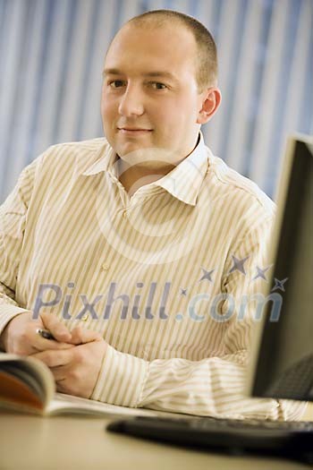 Man in the office Man in the office