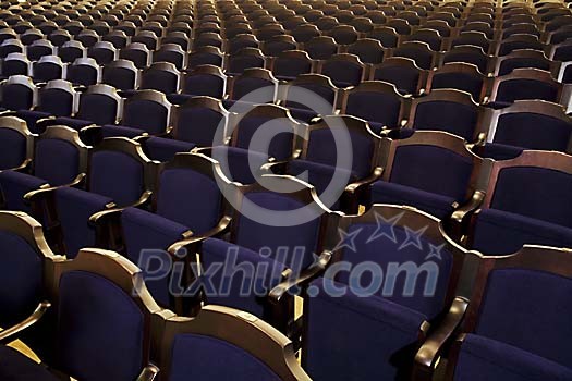 Empty seats in a theatre Empty seats in a theatre