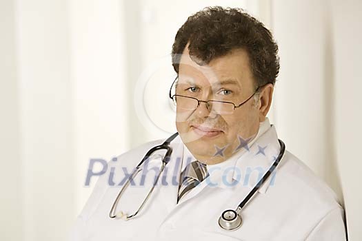 Portrait of a male doctor Portrait of a male doctor