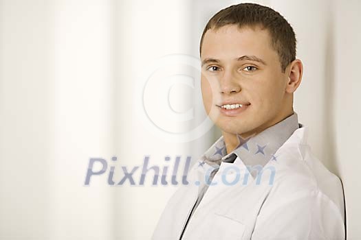 Portrait of a male doctor Portrait of a male doctor