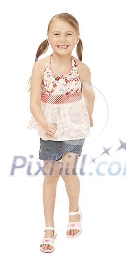 Girl walking Girl walking