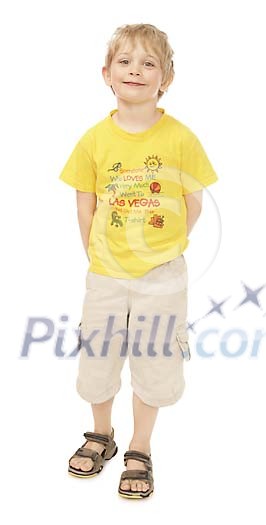 Boy standing Boy standing